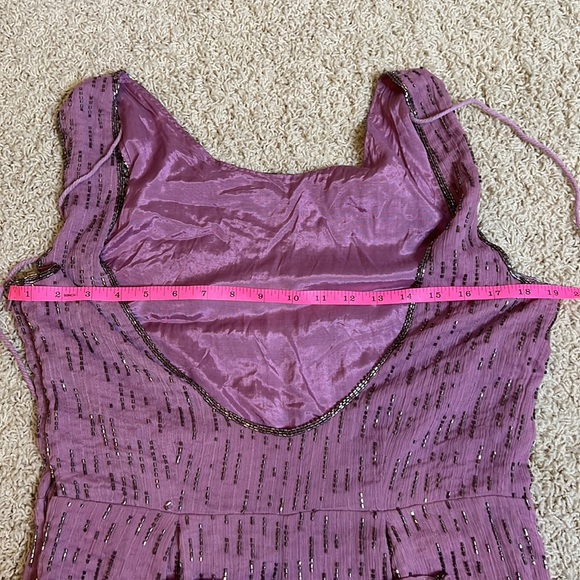 Free People Purple Romper with beading  Size M - Picture 14 of 14
